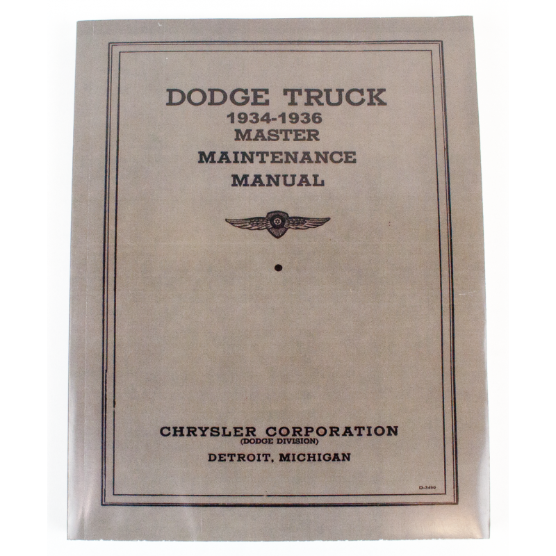 L-383-3436 Shop Manual 1934-1936