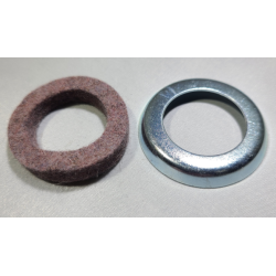 BR-568  14'' brake shoe lower Retainer and Felt washer