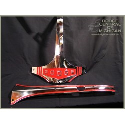 B-184 - Front stainless grille trim